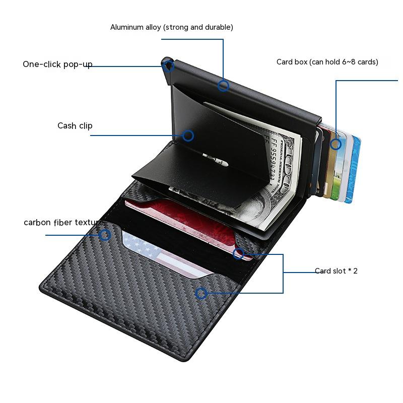 RFID Credit Card Holder Men Wallet