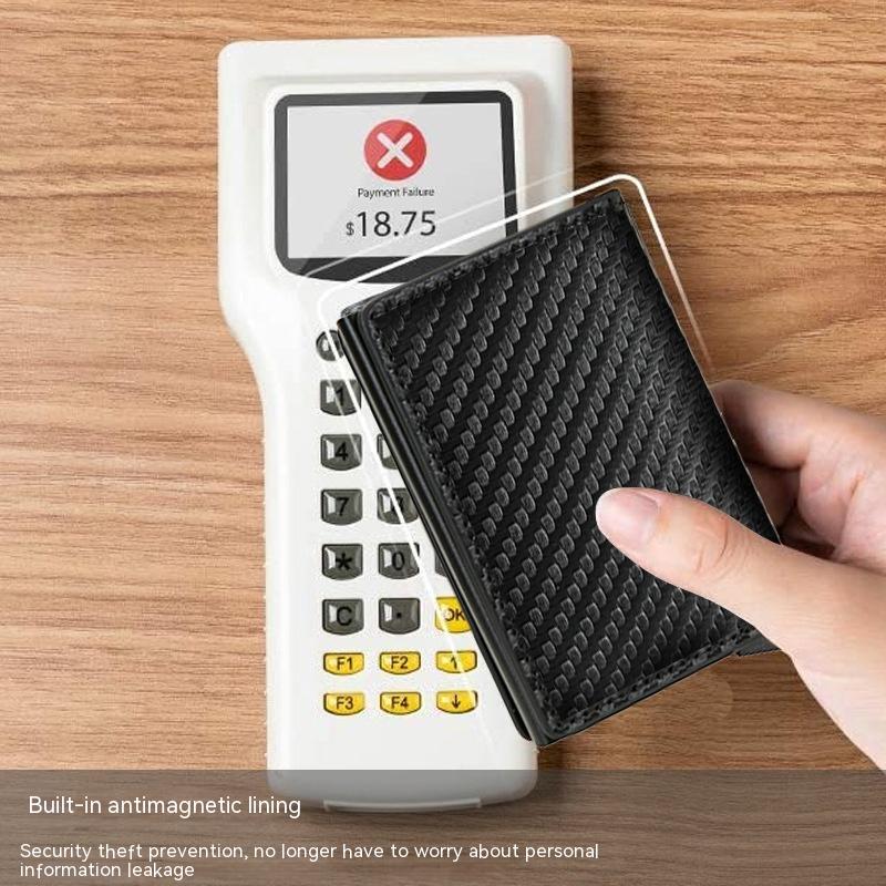 RFID Credit Card Holder Men Wallet