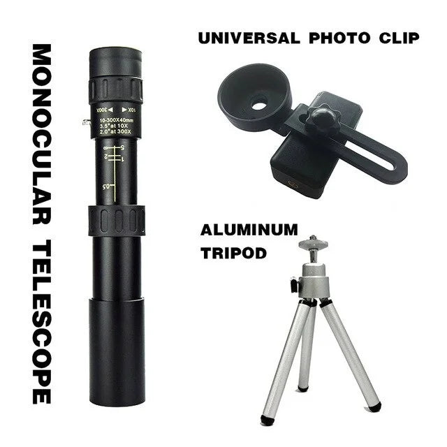 Telescopic Zoom Monocular