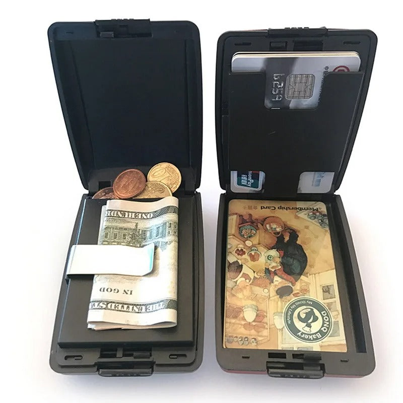 RFID Metal Wallet Money Clip